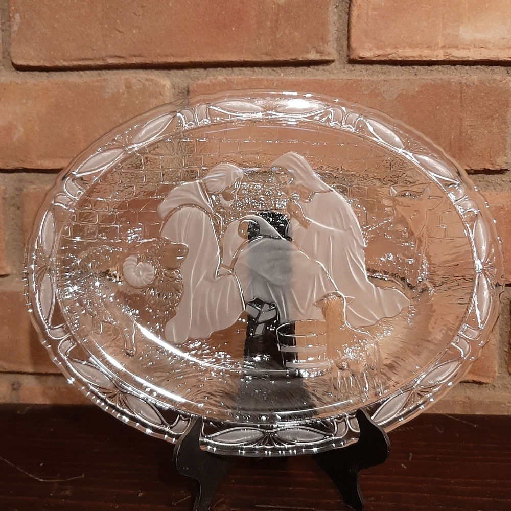 9" plate Holy Family, Christmas,  Nativity,  Holiday, Christianity, Jesus